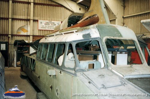 SRN5 at the Hovercraft Museum -  (credit: The <a href='http://www.hovercraft-museum.org/' target='_blank'>Hovercraft Museum Trust</a>).